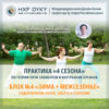 Практика «4 сезона» по теории пяти элементов и внутренних органов - Блок №4 «Зима + Межсезонье» [Здоровье почек по методу Даоинь / Цигун]